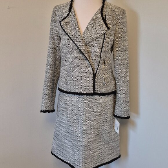 Ellen Tracy Skirt and Jacket Suit Size 10 - Picture 2 of 11